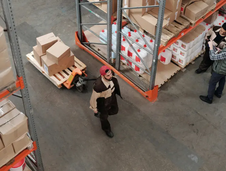 warehouse and fulfillment activities for third-party logistics services