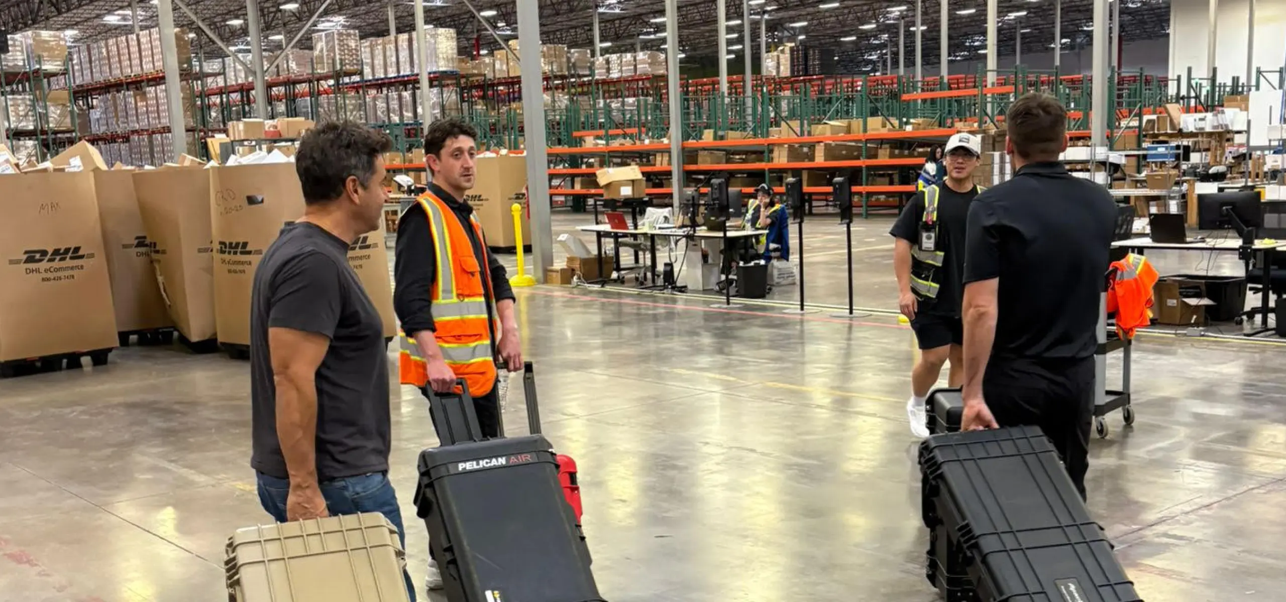 warehouse and fulfillment activities for third-party logistics services