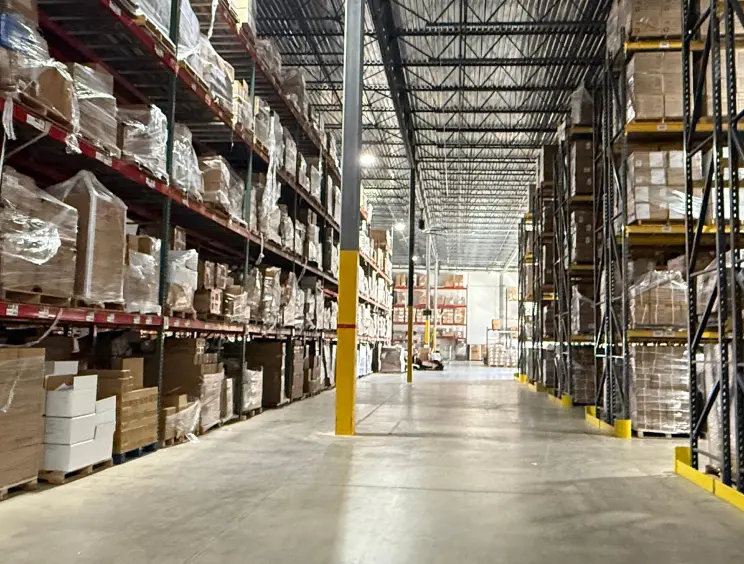 warehouse and fulfillment activities for third-party logistics services