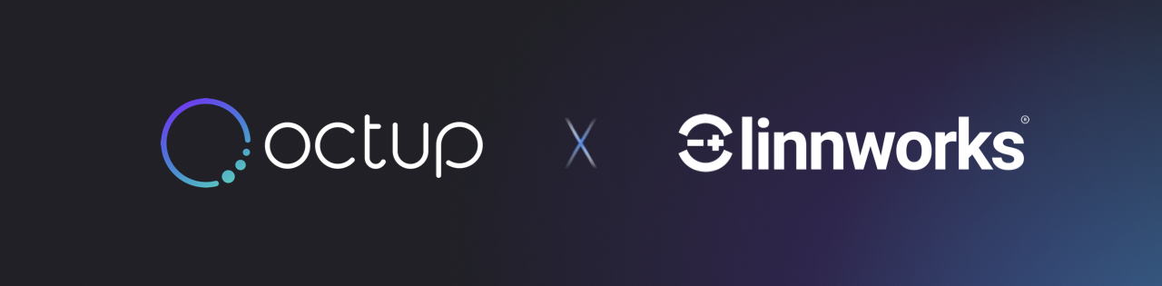 Octup and Linnworks logos side-by-side