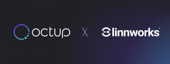 Octup and Linnworks logos side-by-side