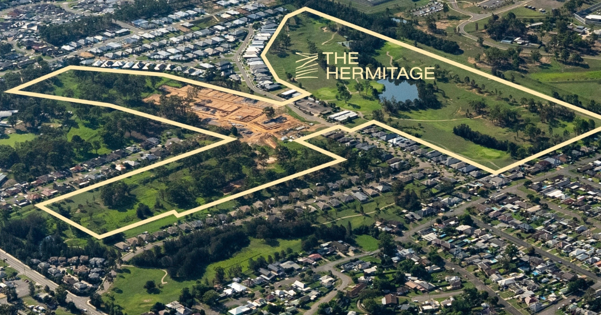 Aerial Photo of The Hermitage Development