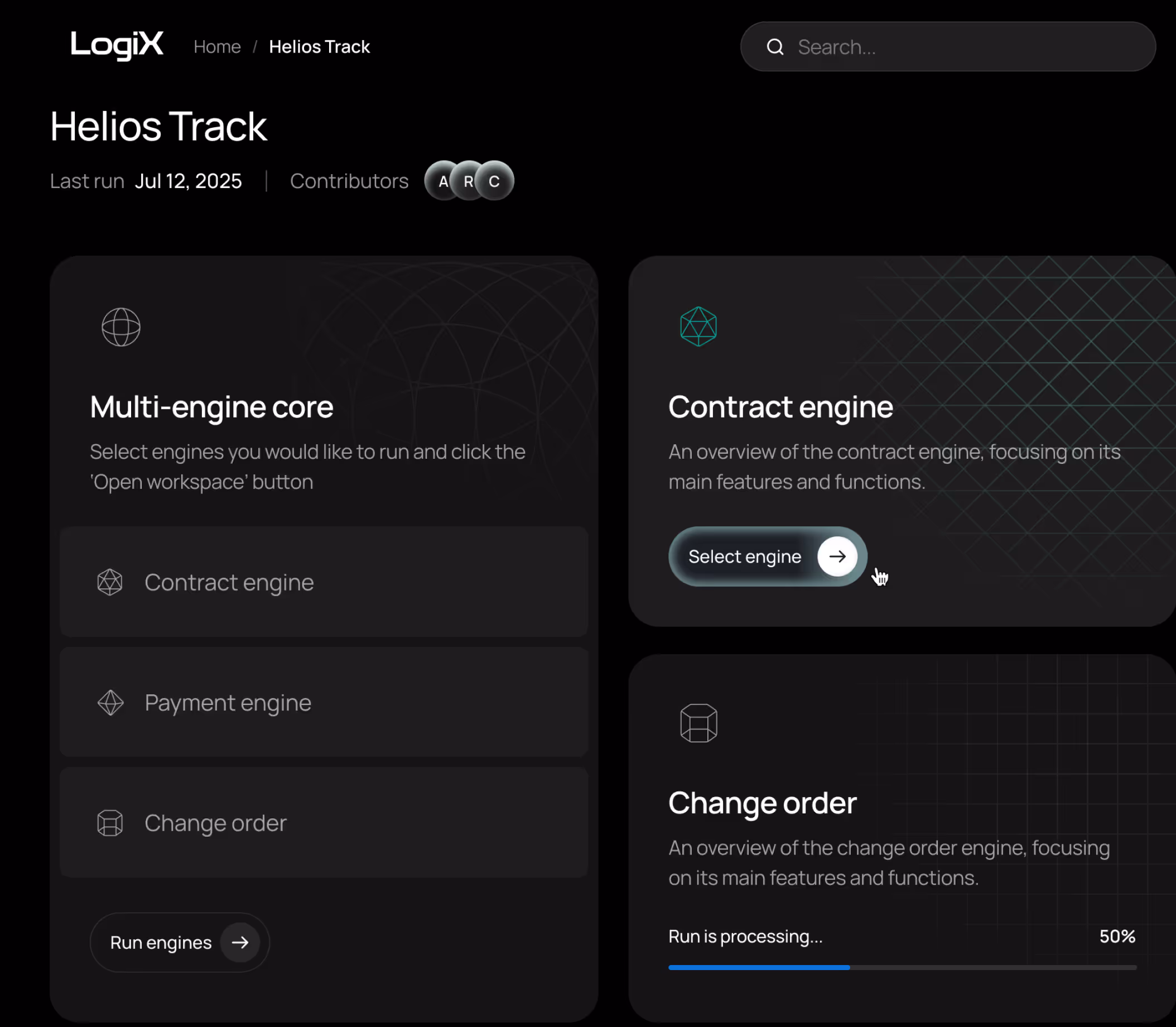 Powered by a suite of dedicated engines