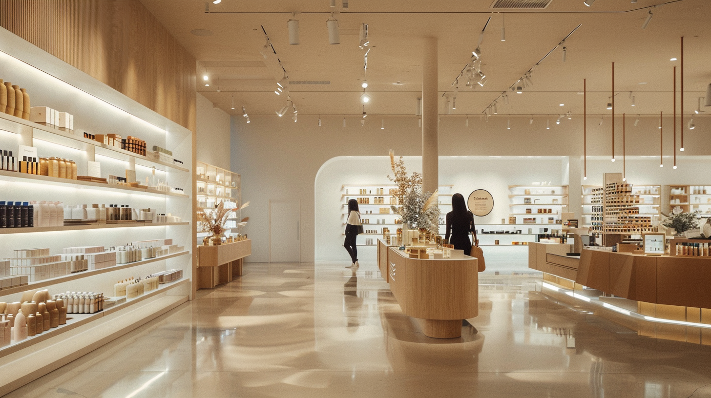 AI voice agent answering a call for a salon, spa, or retail service business
