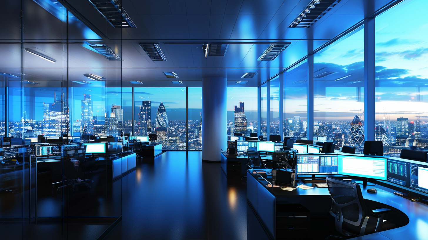 AI voice agent answering a call for a financial institution