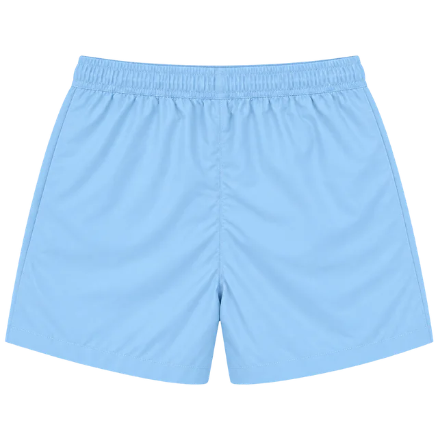 Blue Trunks, back