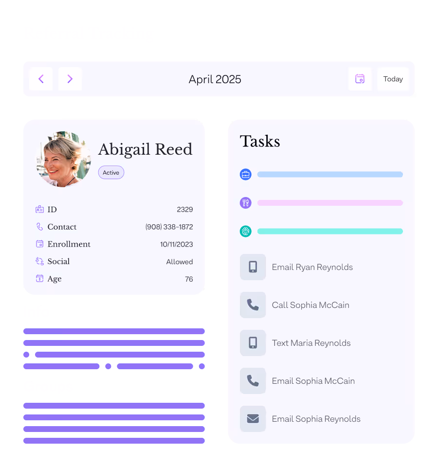Centralized referral tracking