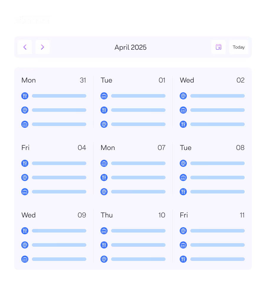 Activity planning made simple
