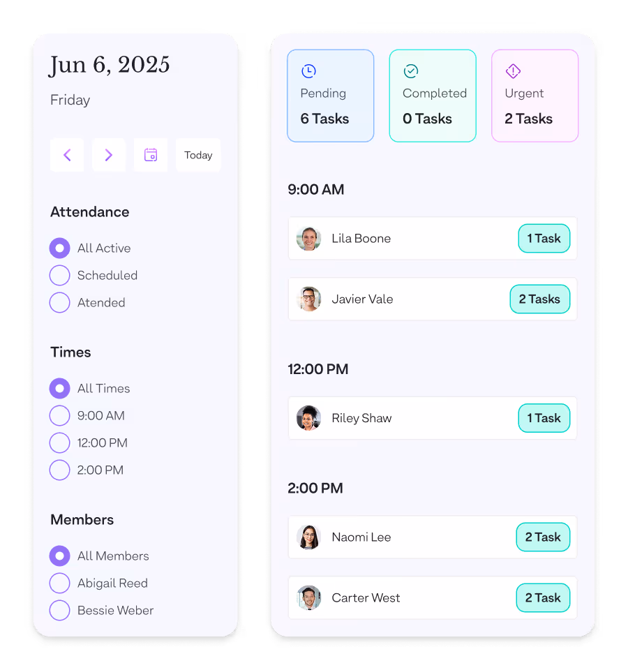 Real-time ADL & care task tracking