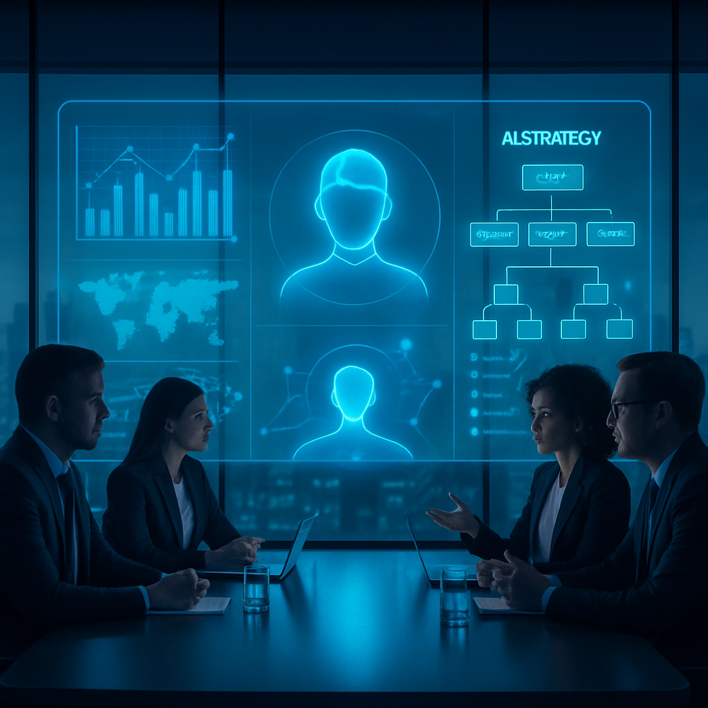 Illustration for: Action-GenAI: from Virtual Conversations to Real-World Actions - A Business Revolution