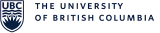University of British Columbia logo with shield containing a stylized open book and wavy lines.