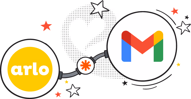 Integrate Gmail with Arlo using Zapier today! Build your own Gmail event appointments, contacts, and email integrations.