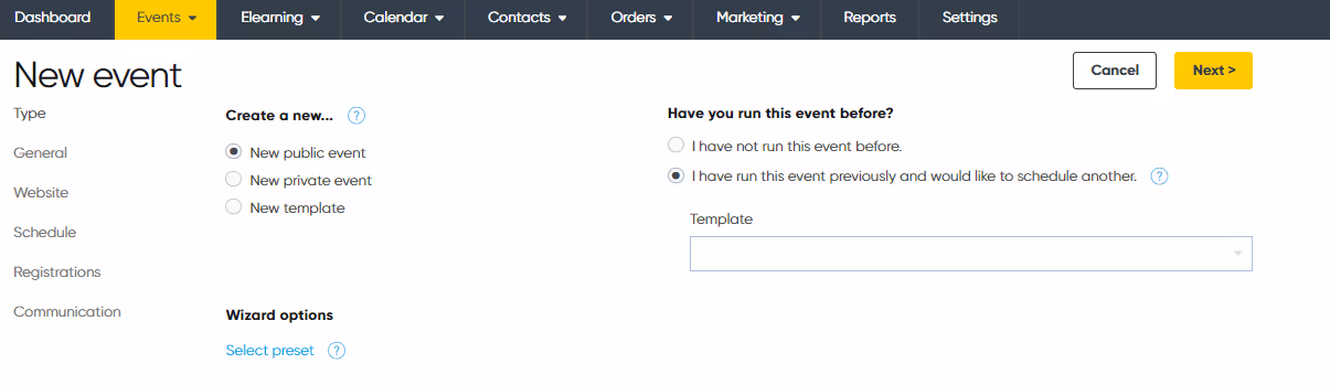 Arlo course scheduling overview