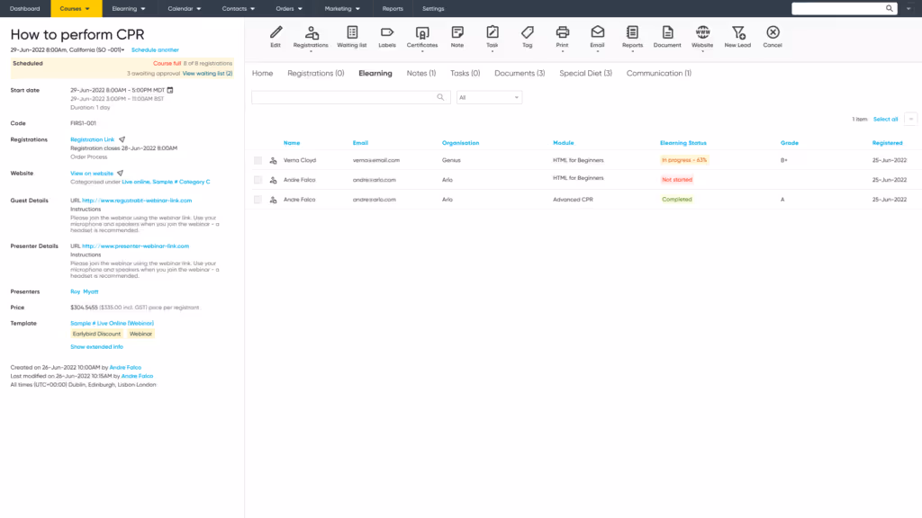How to perform CPR course being set up in Arlo
