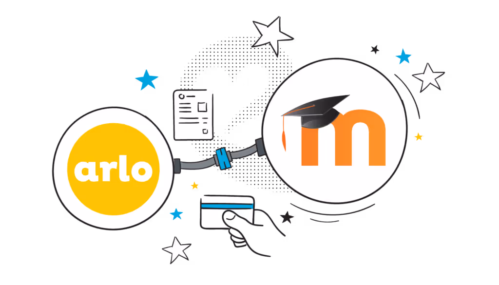 Arlo, Moodle integration graphic