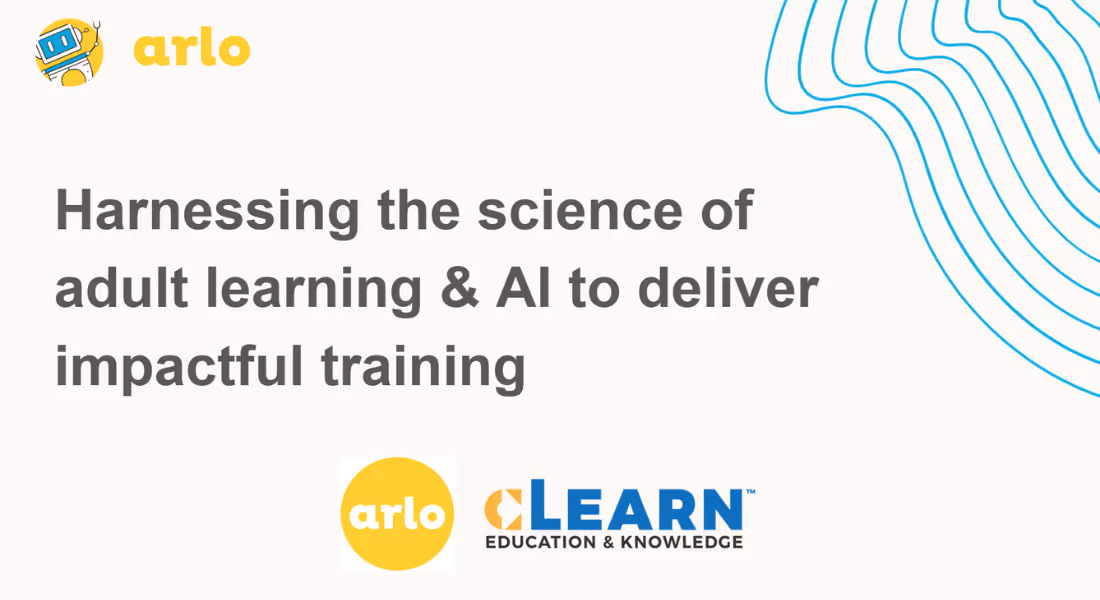 Webinar Recap: Harnessing the Science of Adult Learning