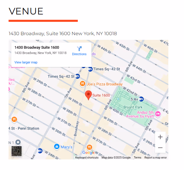 Image of venue for All Borough Construction Safety Training course where instructor led sessions are hosted.