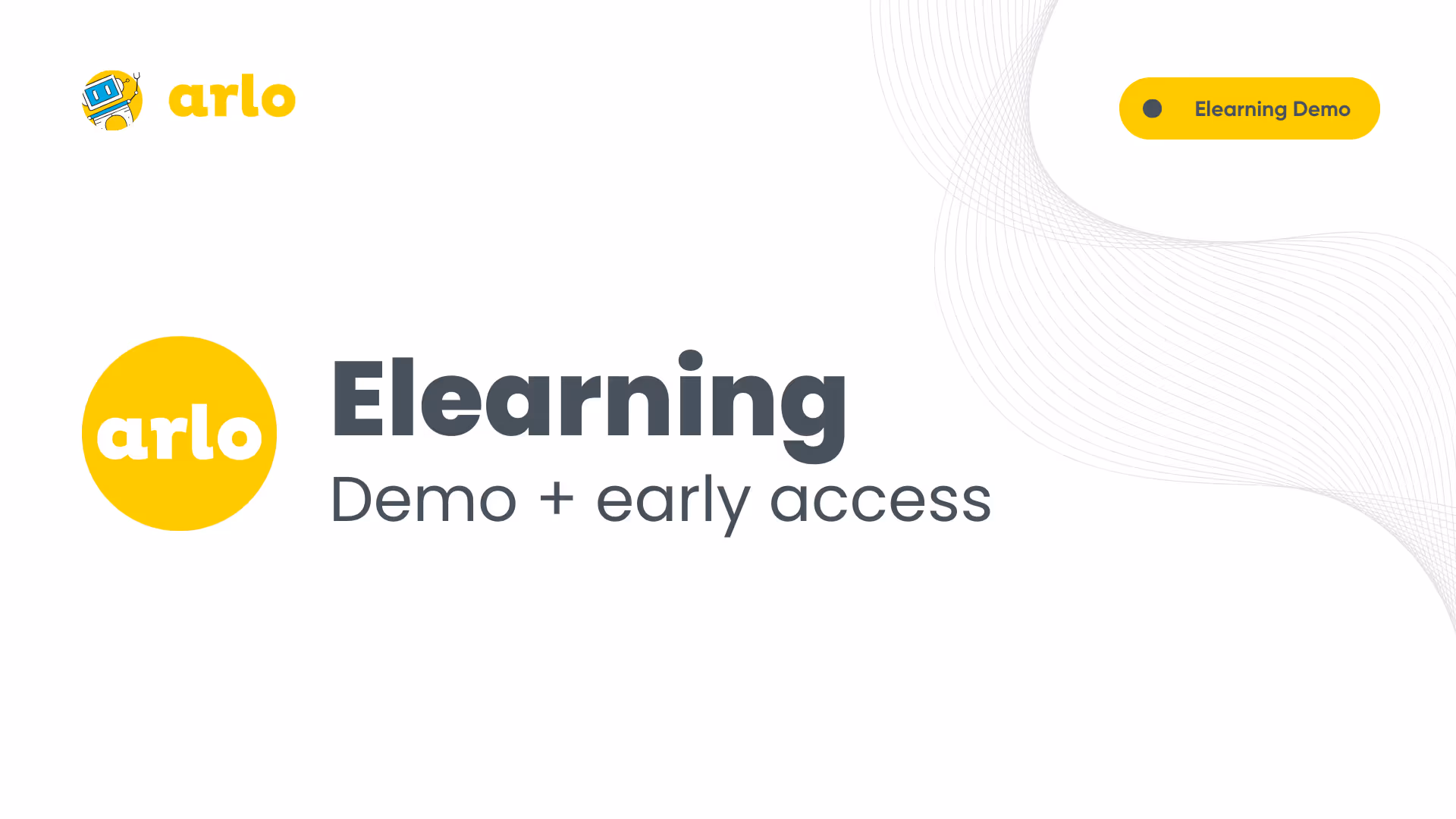 Elearning authoring & delivery with Arlo