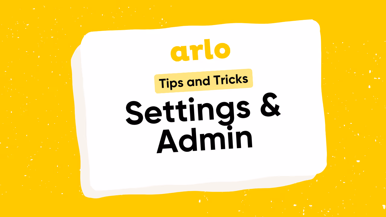 How to manage your Arlo settings