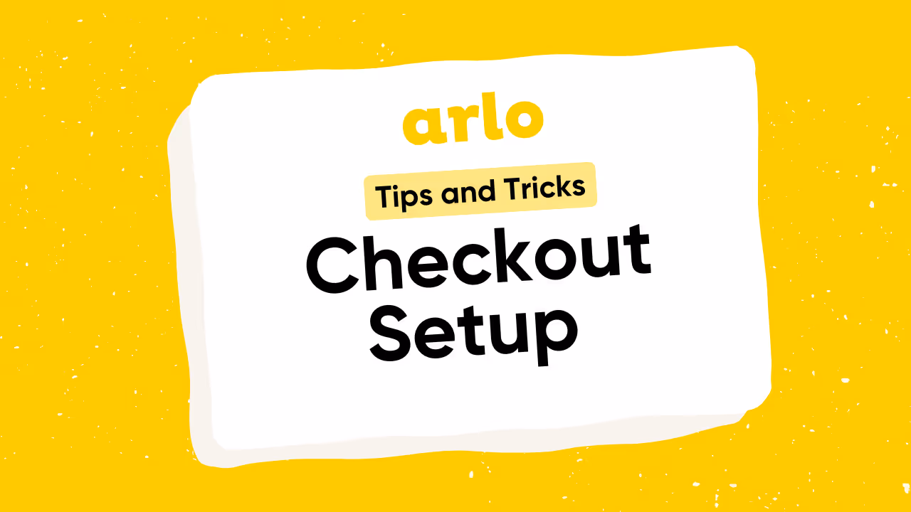 How to set up your Arlo checkout