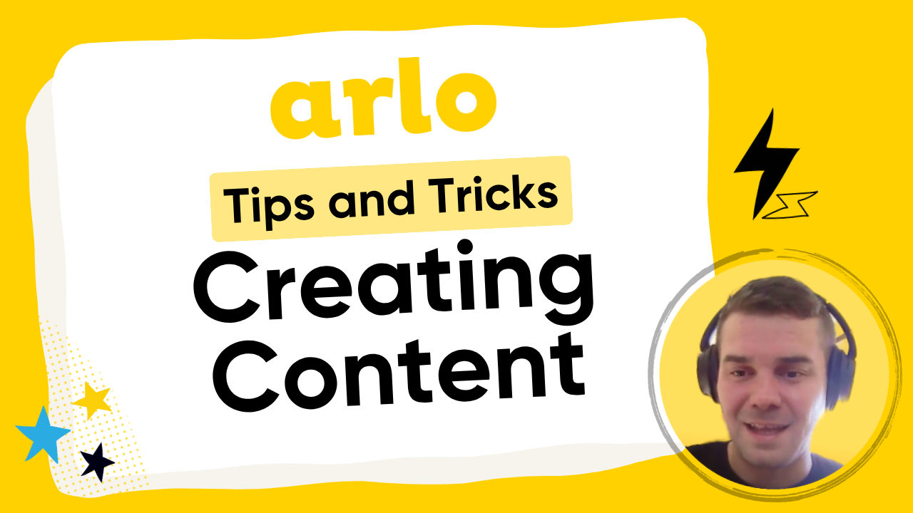 How to create elearning in Arlo