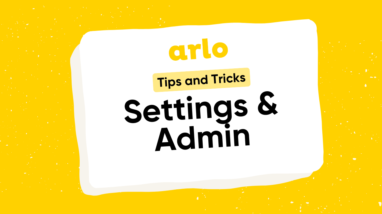 How to manage your Arlo settings
