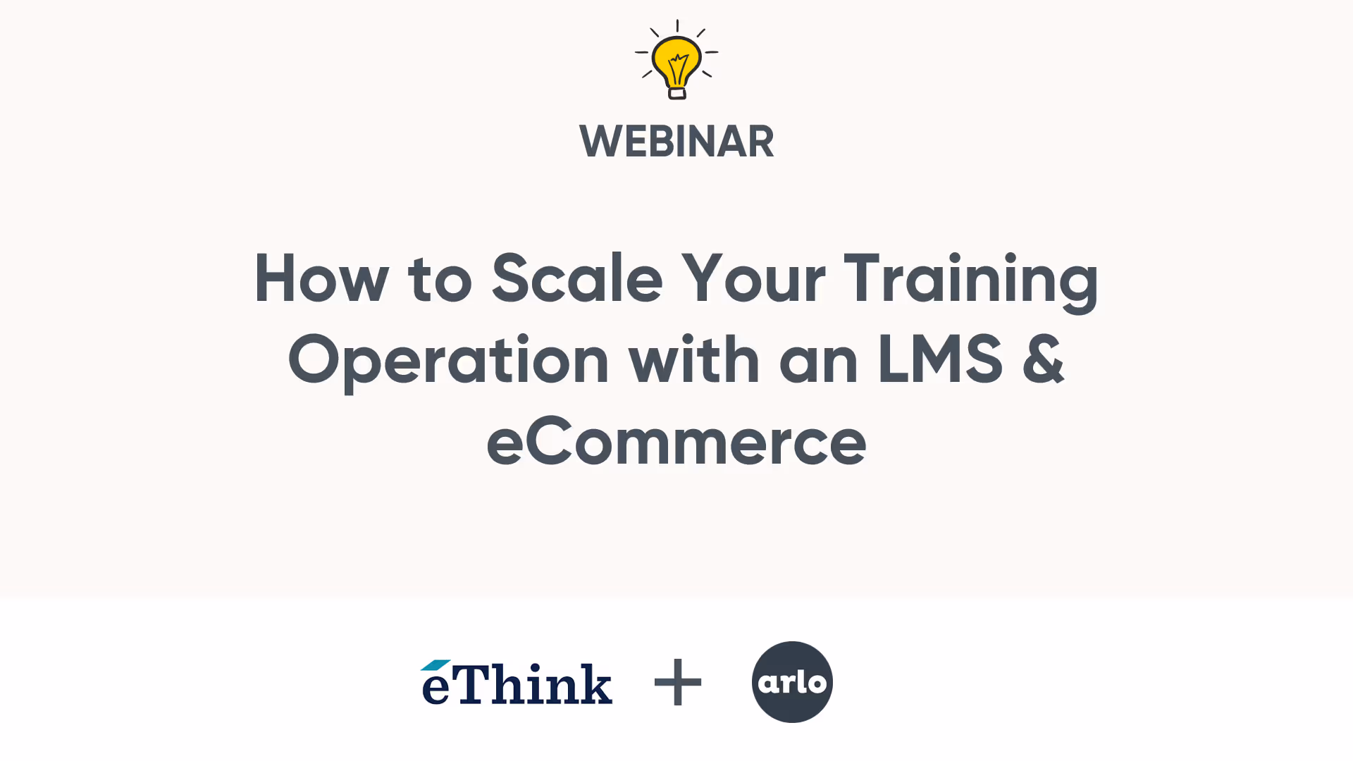 How to Scale Your Training Operation with an LMS & eCommerce