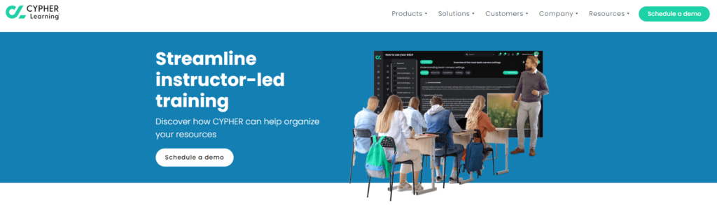 Cypher Learning homepage