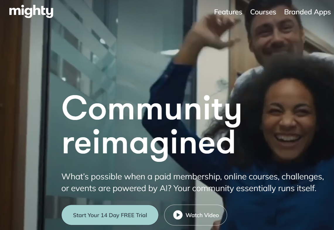 MightyCommunity homepage