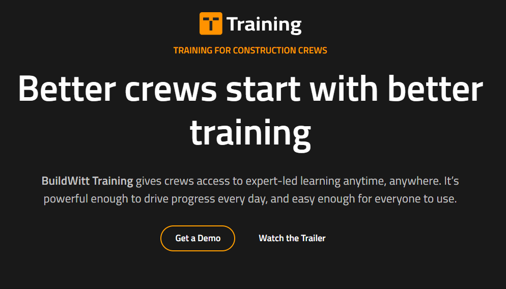 BuildWitt homepage