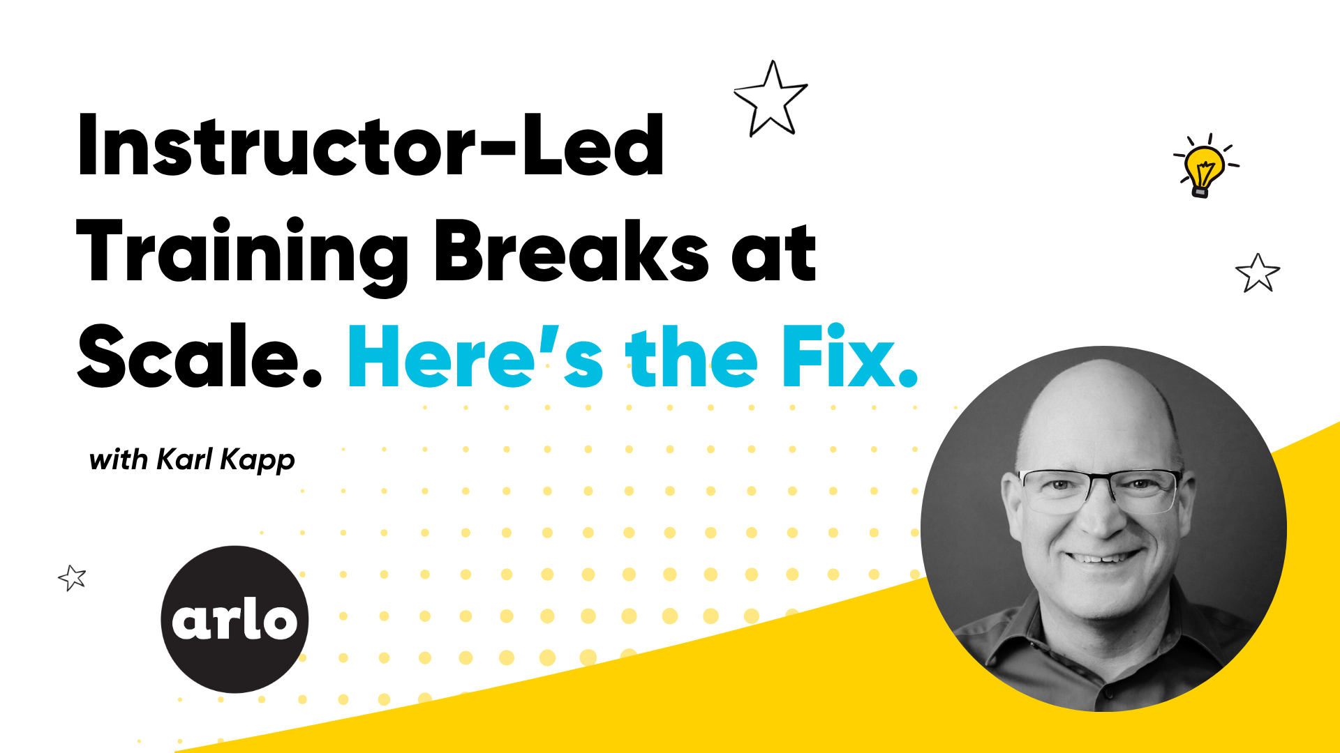 Instructor-Led Training Breaks at Scale. Here's the Fix.