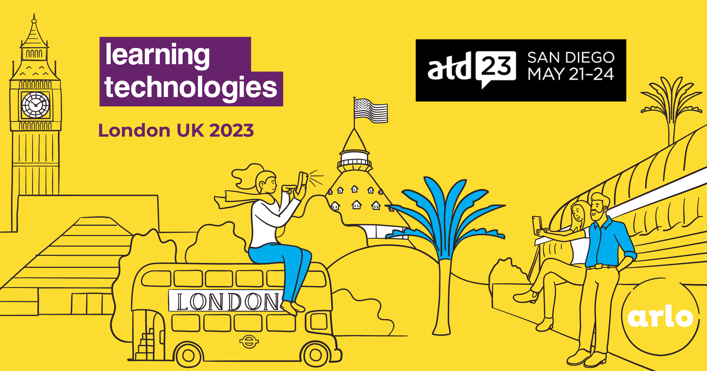 Join the Arlo team at Learning Tech and ATD 2023