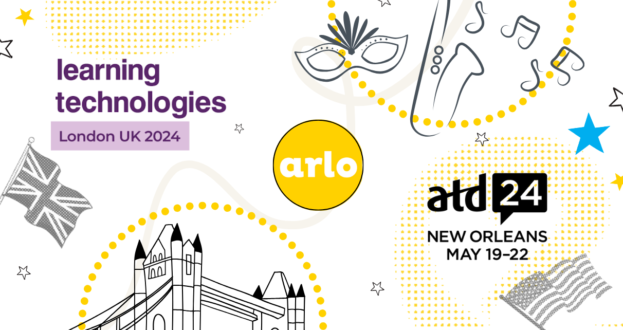 Learn, celebrate & win! Join Arlo at Learning Tech & ATD