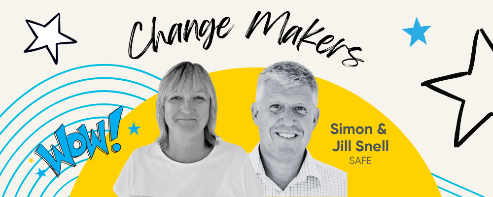 Arlo Change Makers: Simon and Jill Snell