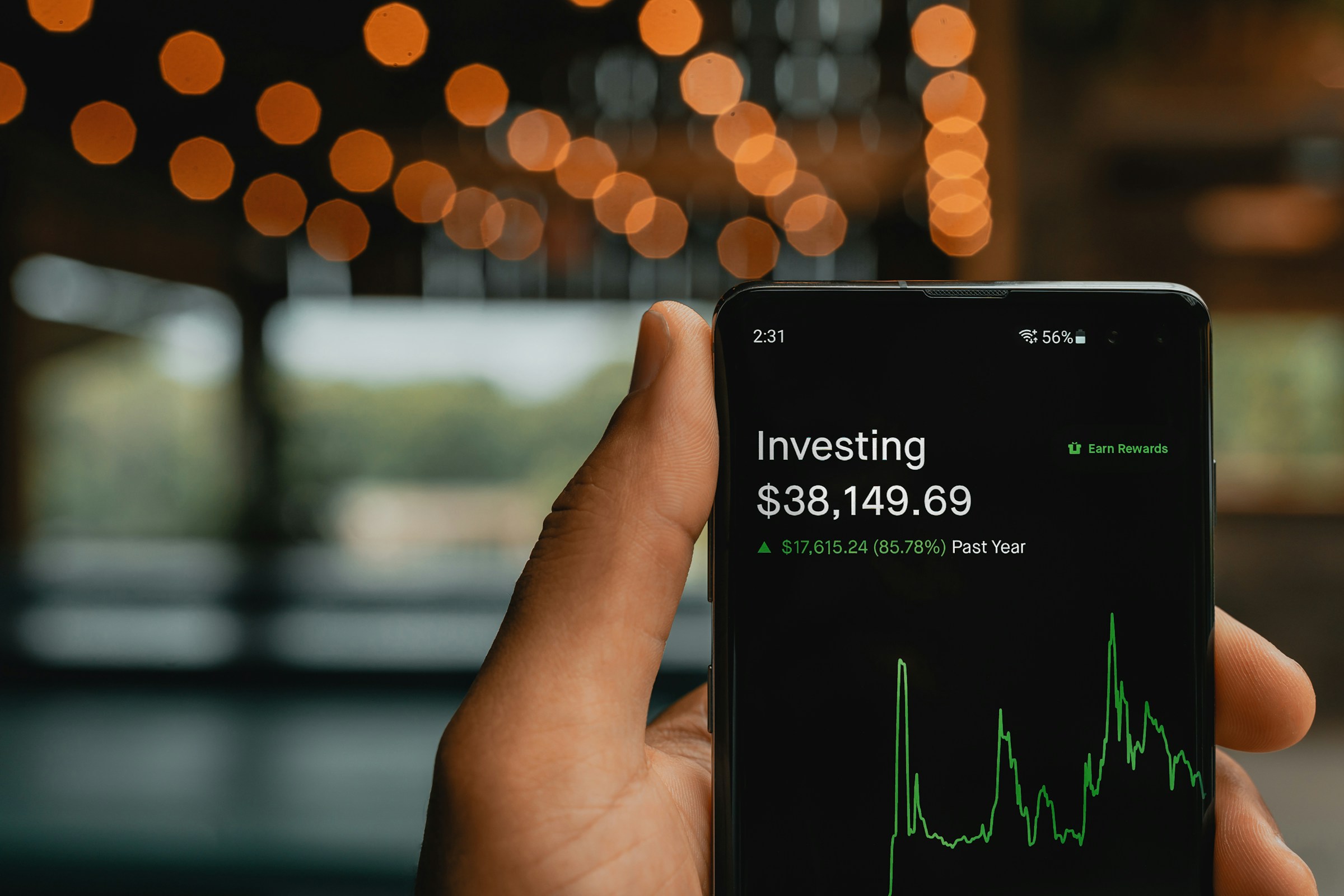trading app on a phone - Fastest Payout Prop Firm