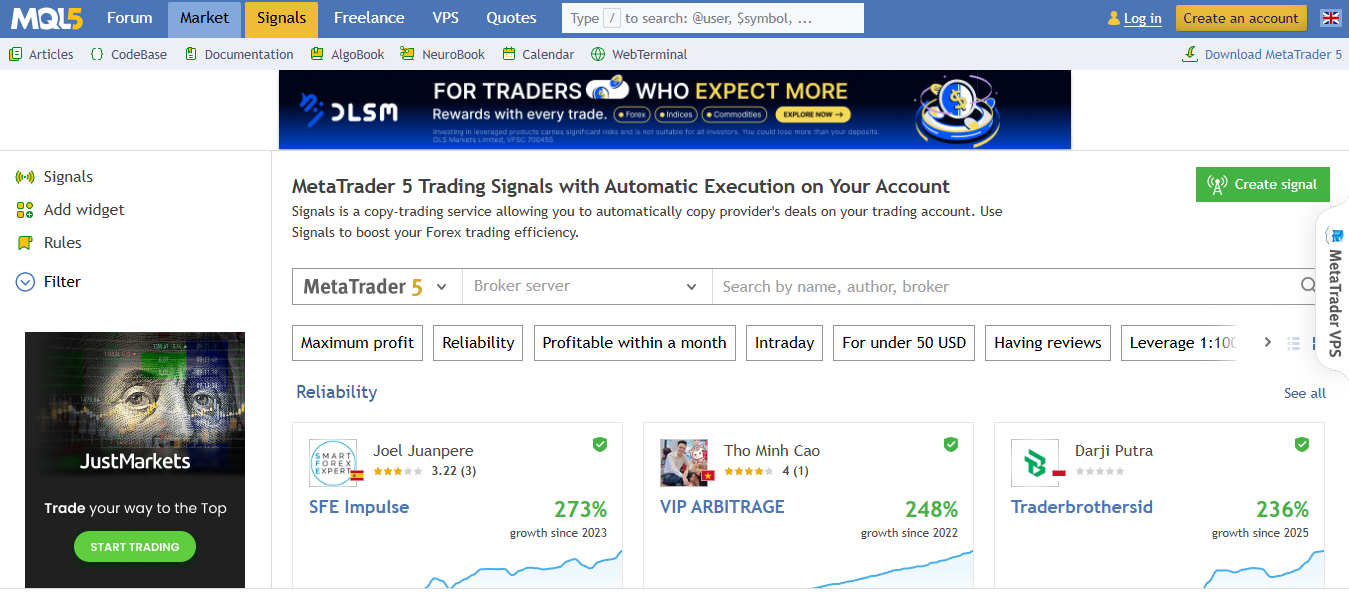 mql5 signal - Forex Trading Signals
