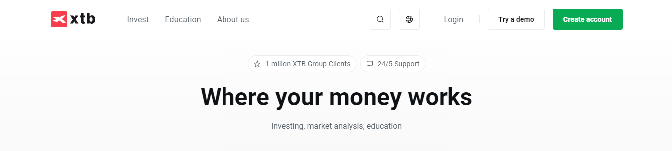 xtb online banking - trading in uae