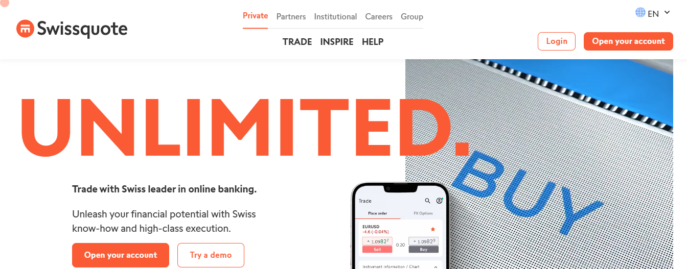 swiss quote - trading in uae