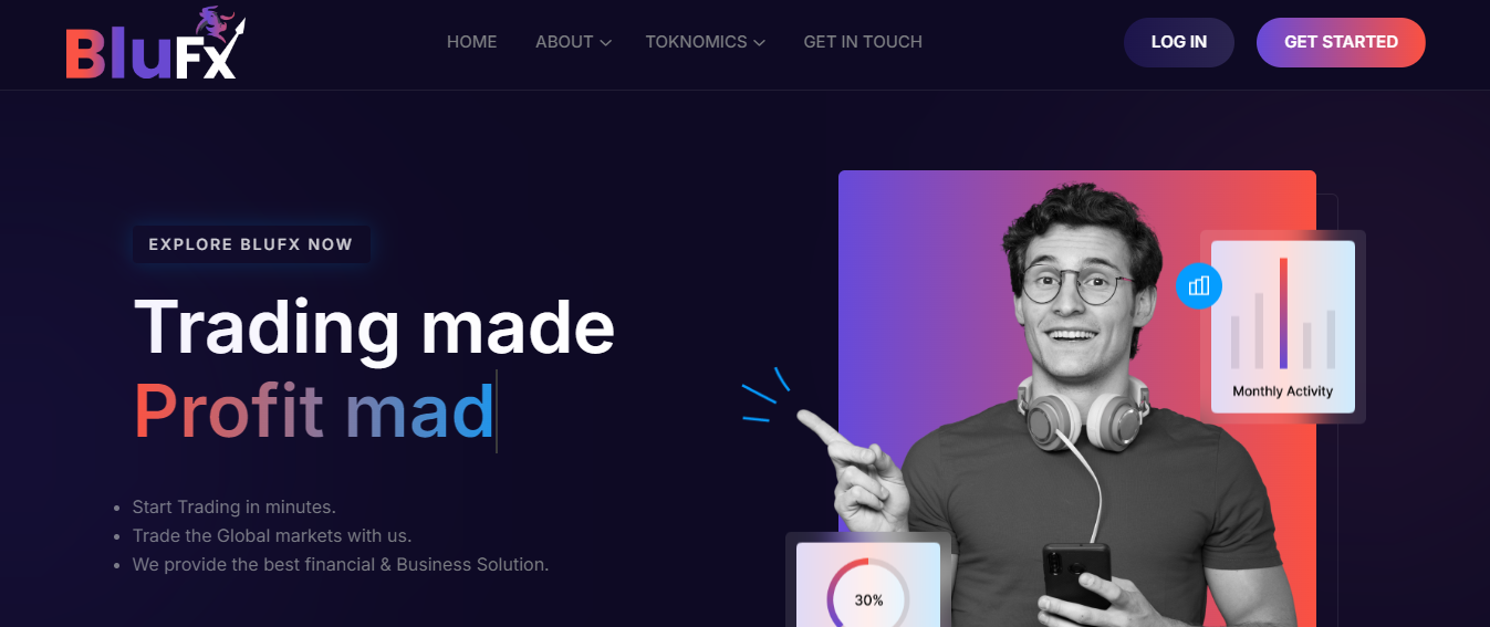 blu fx - Forex Funded Account Challenge