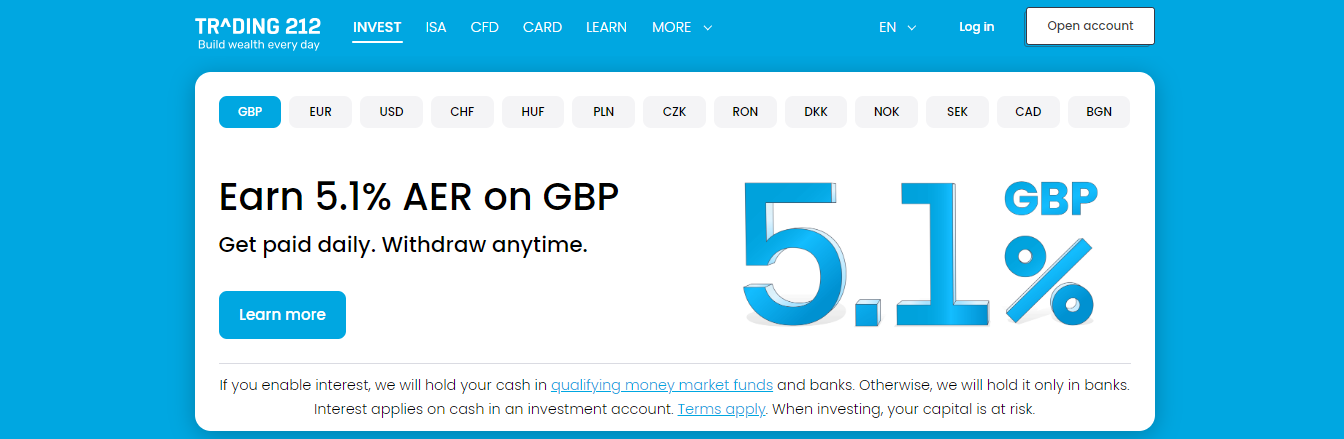 trading 212 - Best Trading Platform In UAE