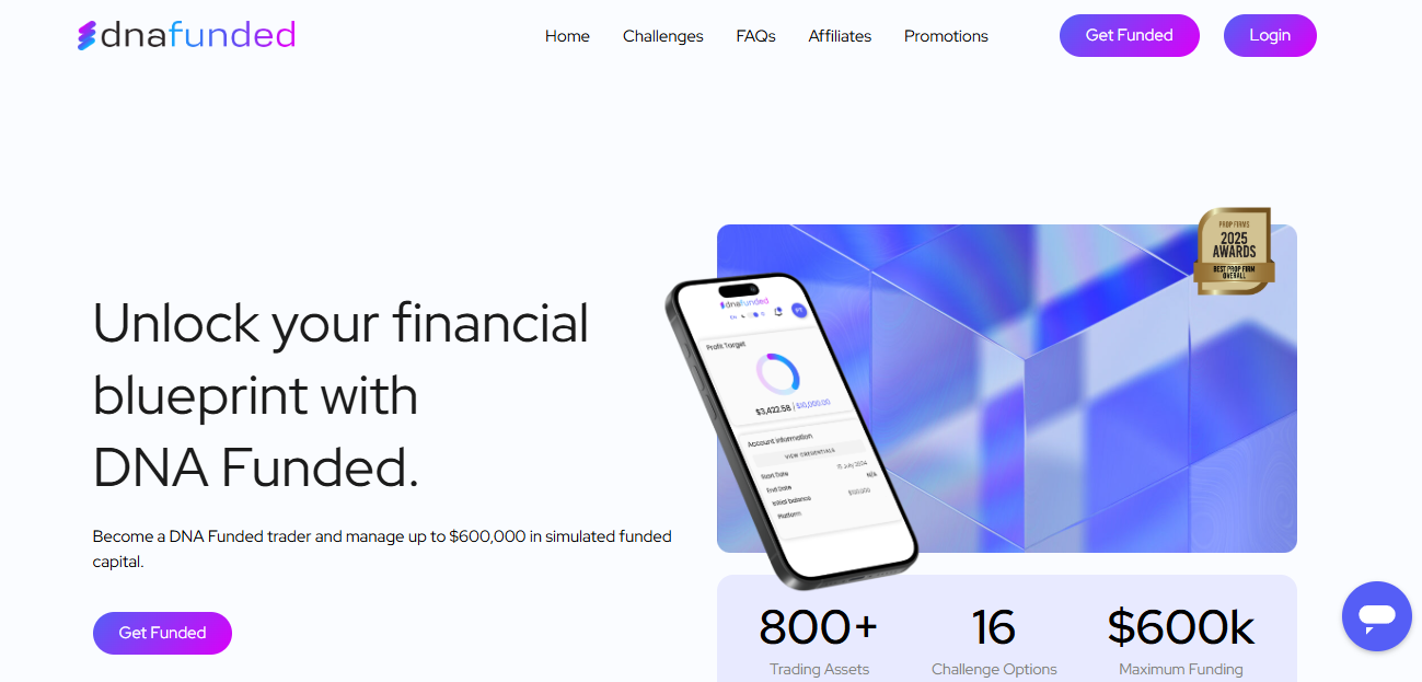 DNA funded - US Prop Firms