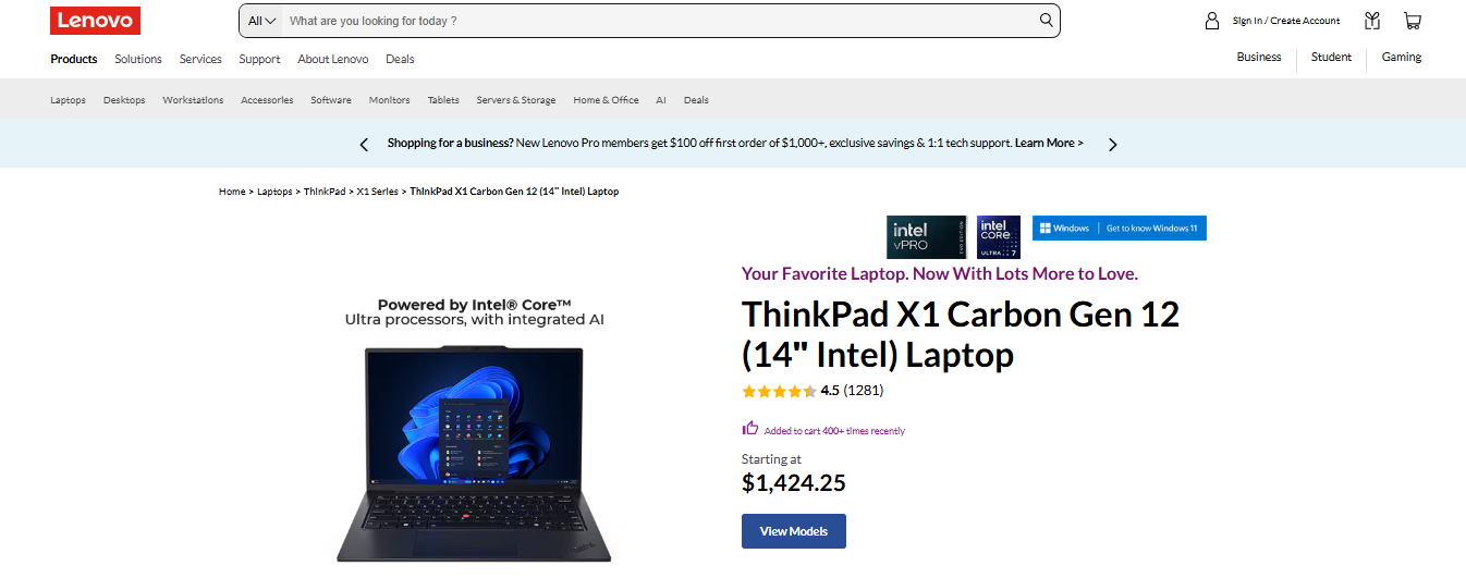 lenovo - Best Laptops for Trading Forex