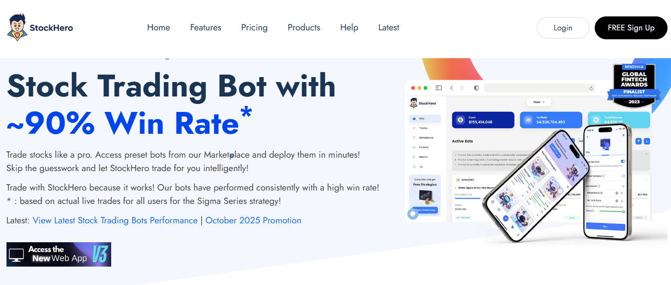 stock hero - Day Trading With AI