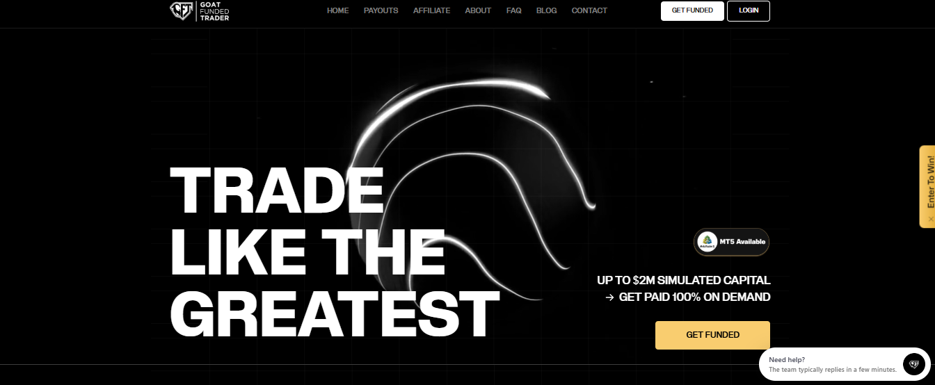 goat funded - Prop Firms With No Time Limit