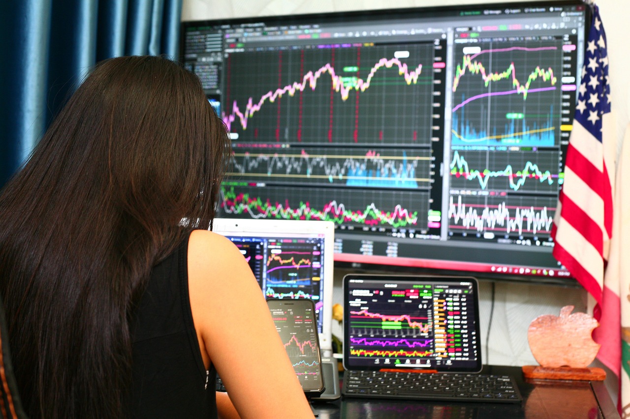 woman day trader - Support and Resistance in Trading