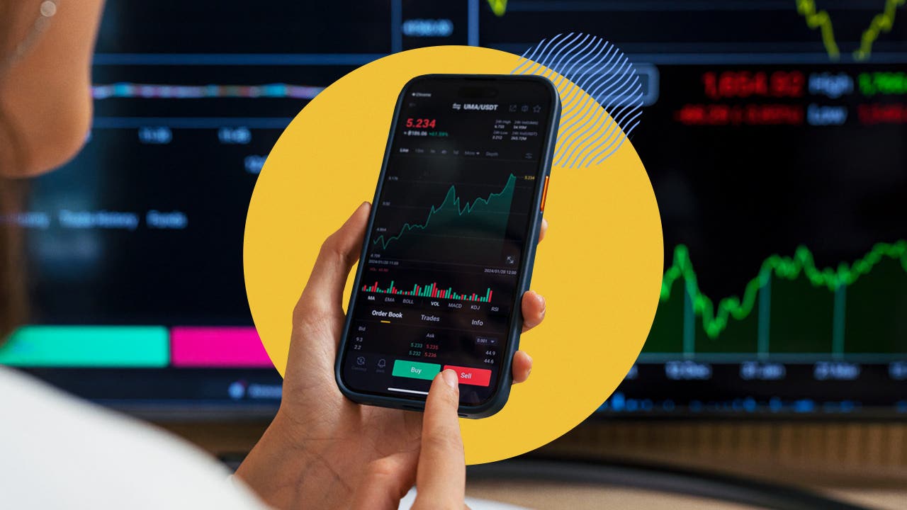 woman looking at a trading chart - What Is a Stock Market Index