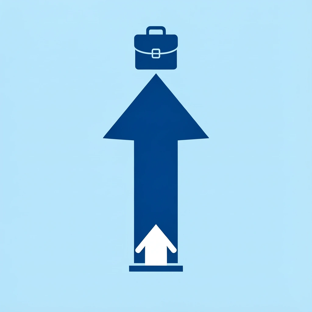 Upward arrow showing 40% growth in trader applications to single-phase prop firms