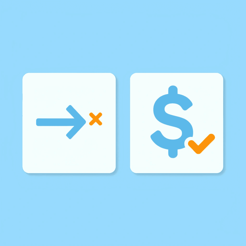Before and after comparison: trader with small personal funds versus trader with large prop firm capital