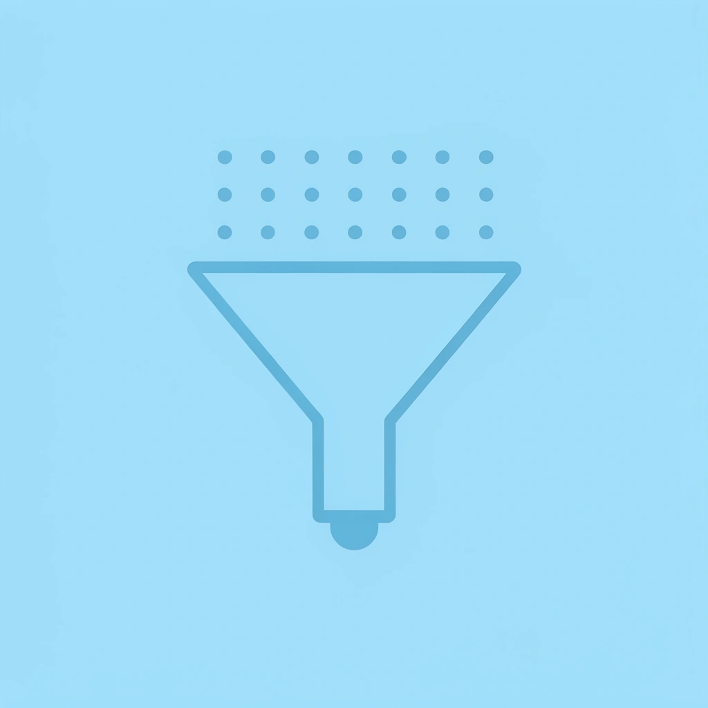 Funnel showing how prop firms filter traders based on demonstrated trading advantage and profitability