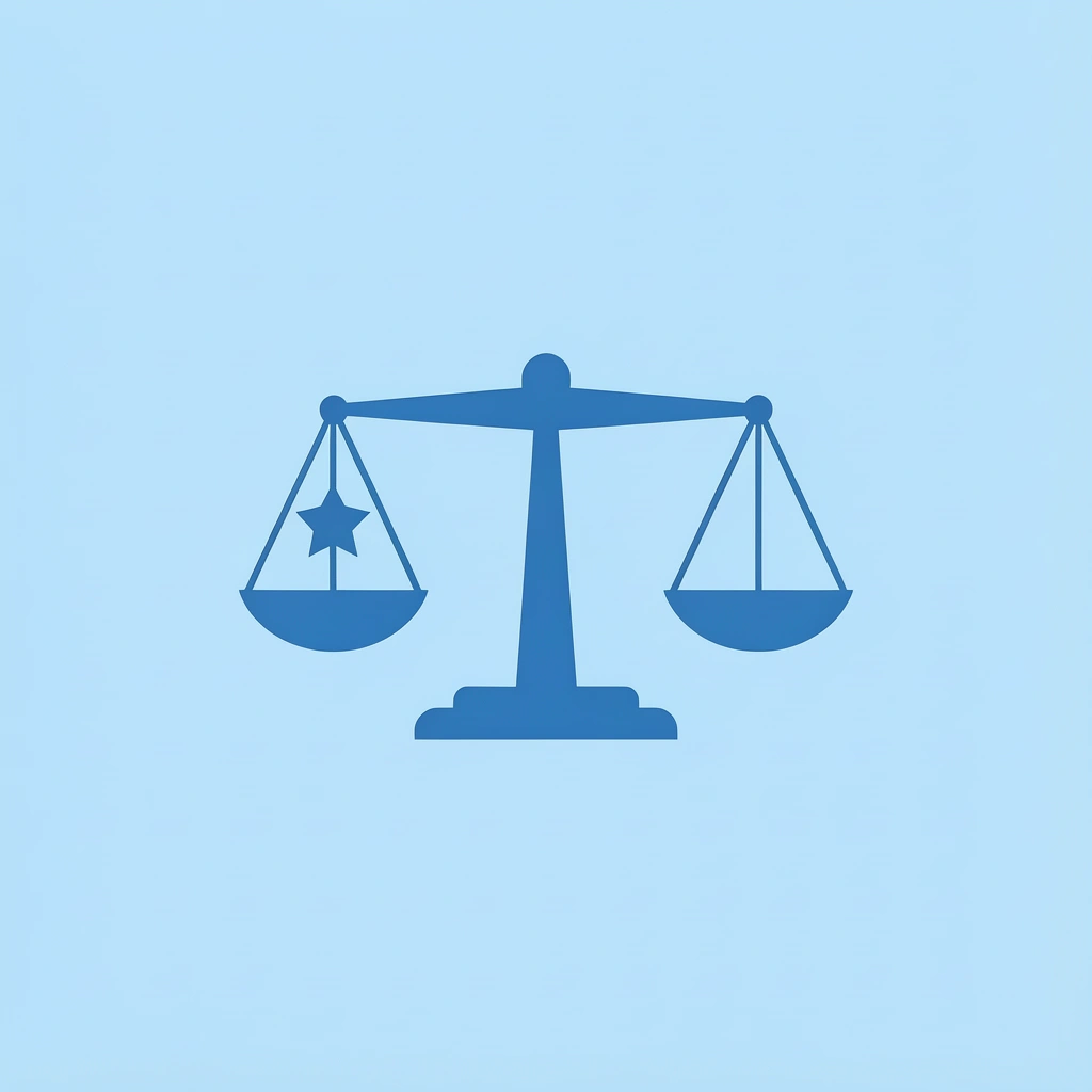 Balance scale with quality trades on one side outweighing quantity of trades on the other